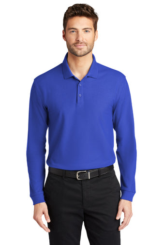 Port Authority® Long Sleeve Core Classic Pique Polo