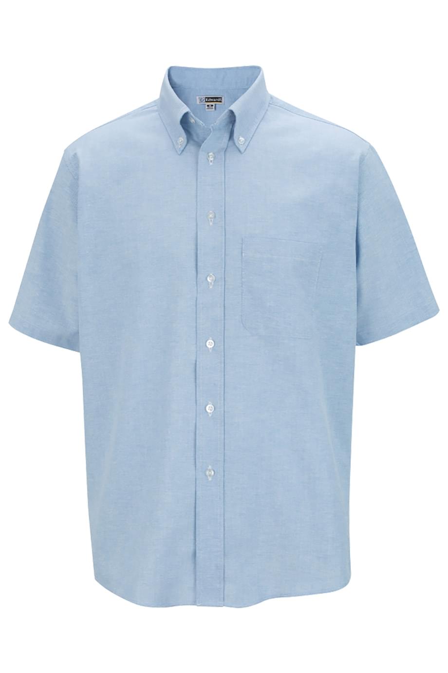 MER Easy Care Oxford Short Sleeve Mens Shirt