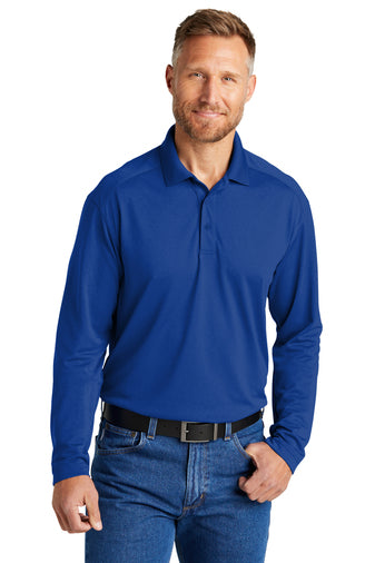 CornerStone® Select Lightweight Snag-Proof Long Sleeve Polo