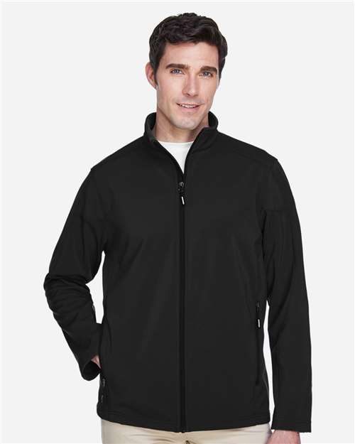 Core365 Men's Cruise Two-Layer Fleece Bonded Soft Shell Jacket