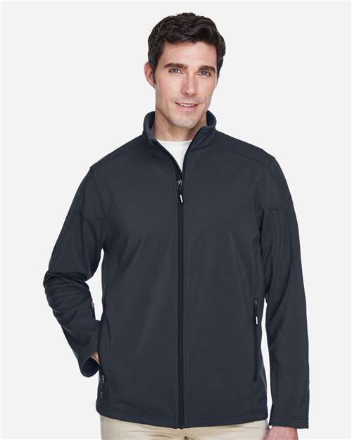 Core365 Men's Cruise Two-Layer Fleece Bonded Soft Shell Jacket