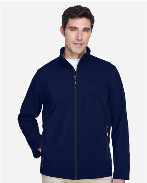 Core365 Men's Cruise Two-Layer Fleece Bonded Soft Shell Jacket