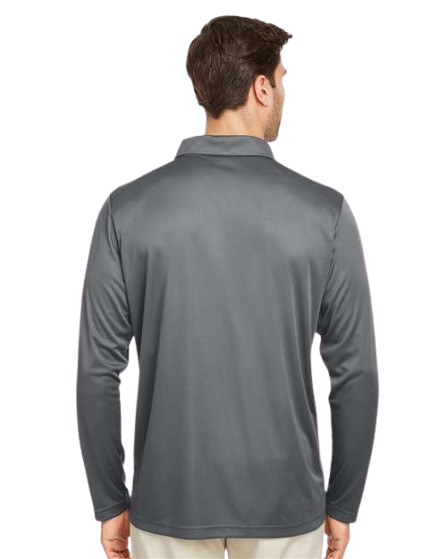 BLS Men's Zone Performance Long Sleeve Polo