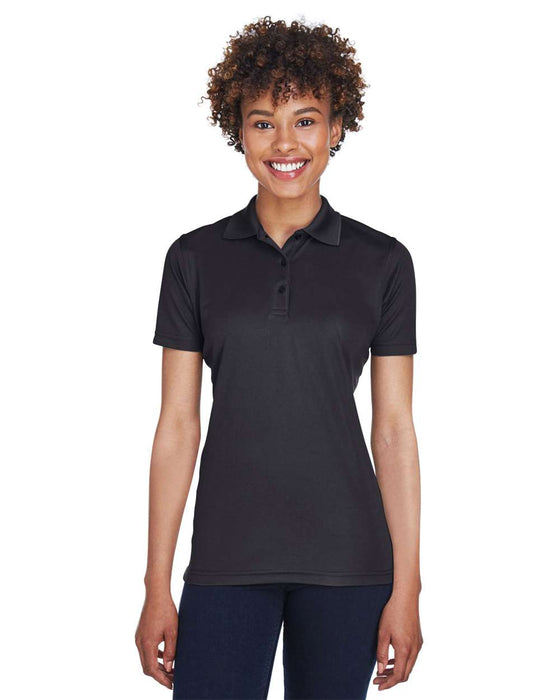 UltraClub Women's Cool & Dry Mesh Piqué Polo