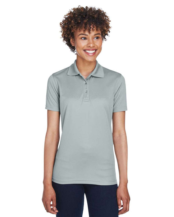 UltraClub Women's Cool & Dry Mesh Piqué Polo
