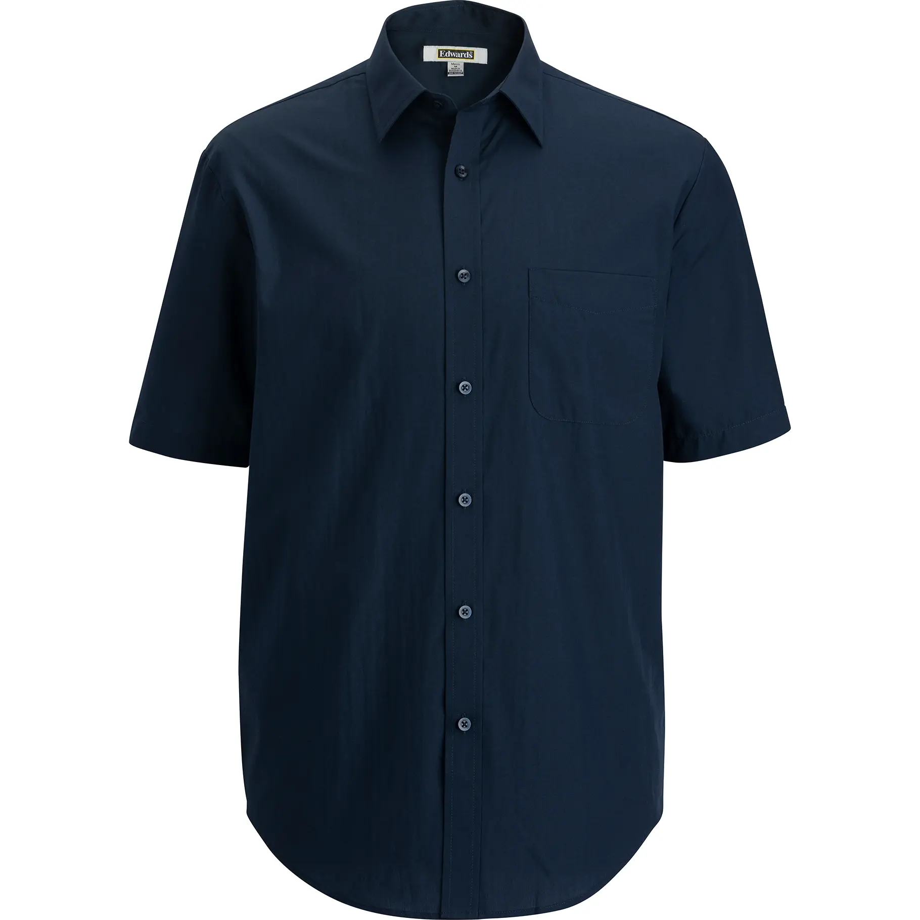 Essential Broadcloth Short Sleeve Mens Shirt