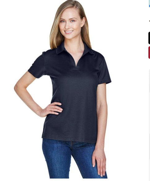 AKI Women's CrownLux Performance® Plaited Polo