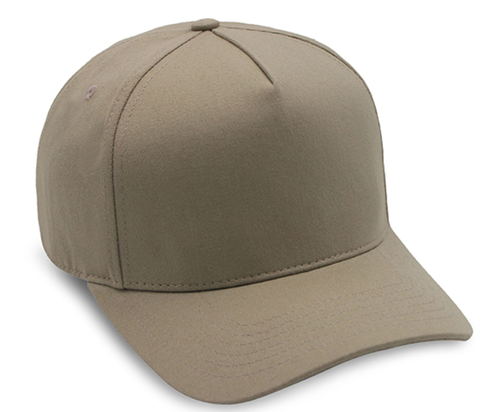 Deluxe 5 Panel Constructed Cotton Twill Cap
