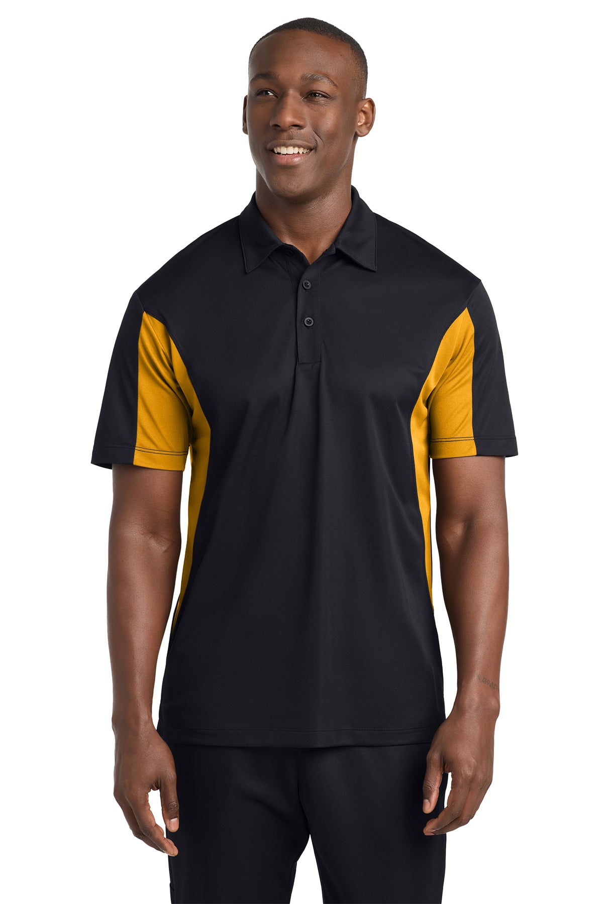 Sport-Tek® Side Blocked Micropique Sport-Wick® Polo