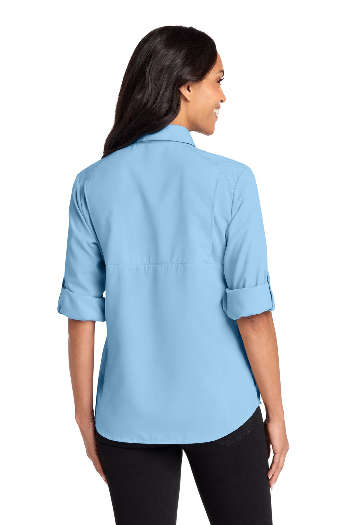 TH Port Authority® Women's Long Sleeve UV Daybreak Shirt
