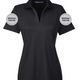 PIN Devon & Jones CrownLux Performance™ Ladies' Plaited Polo