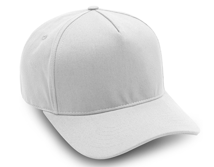 Deluxe 5 Panel Constructed Cotton Twill Cap