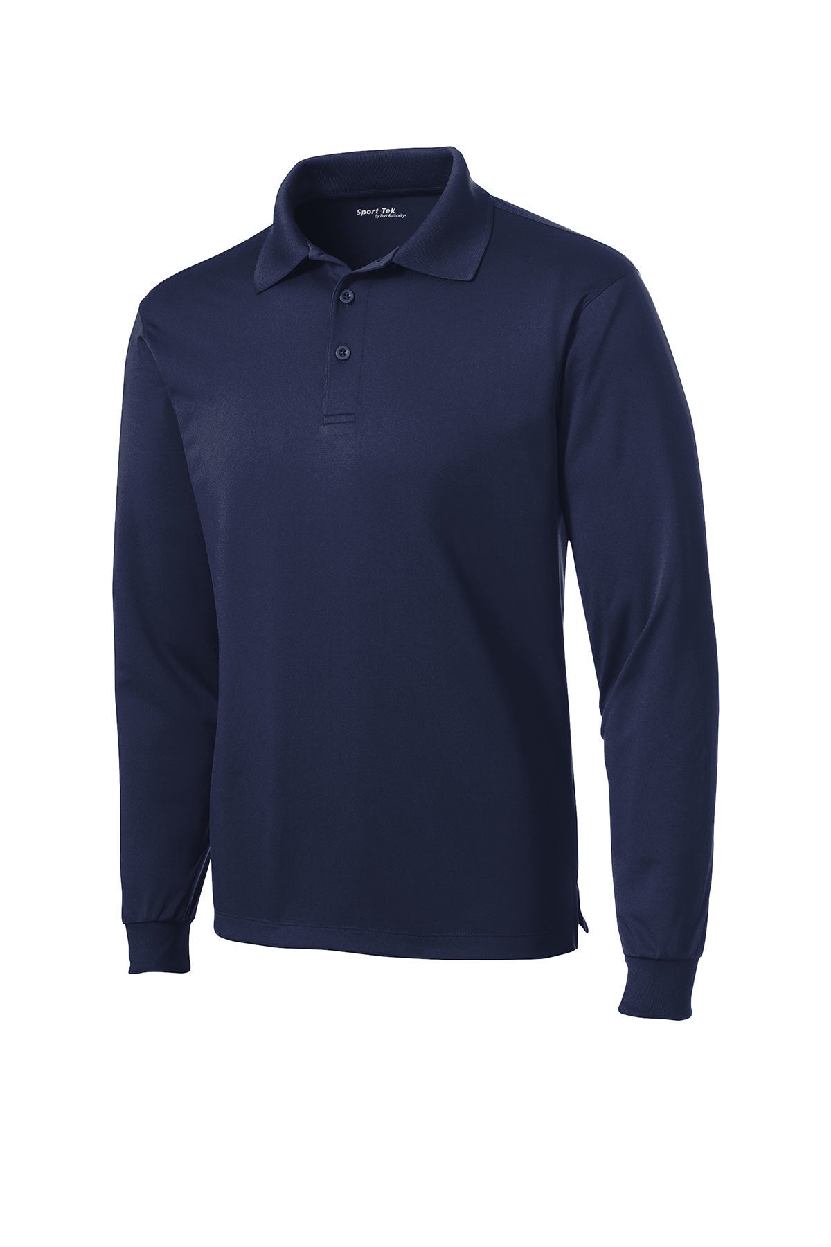 PIN Sport-Tek® Long Sleeve Micropique Sport-Wick® Polo