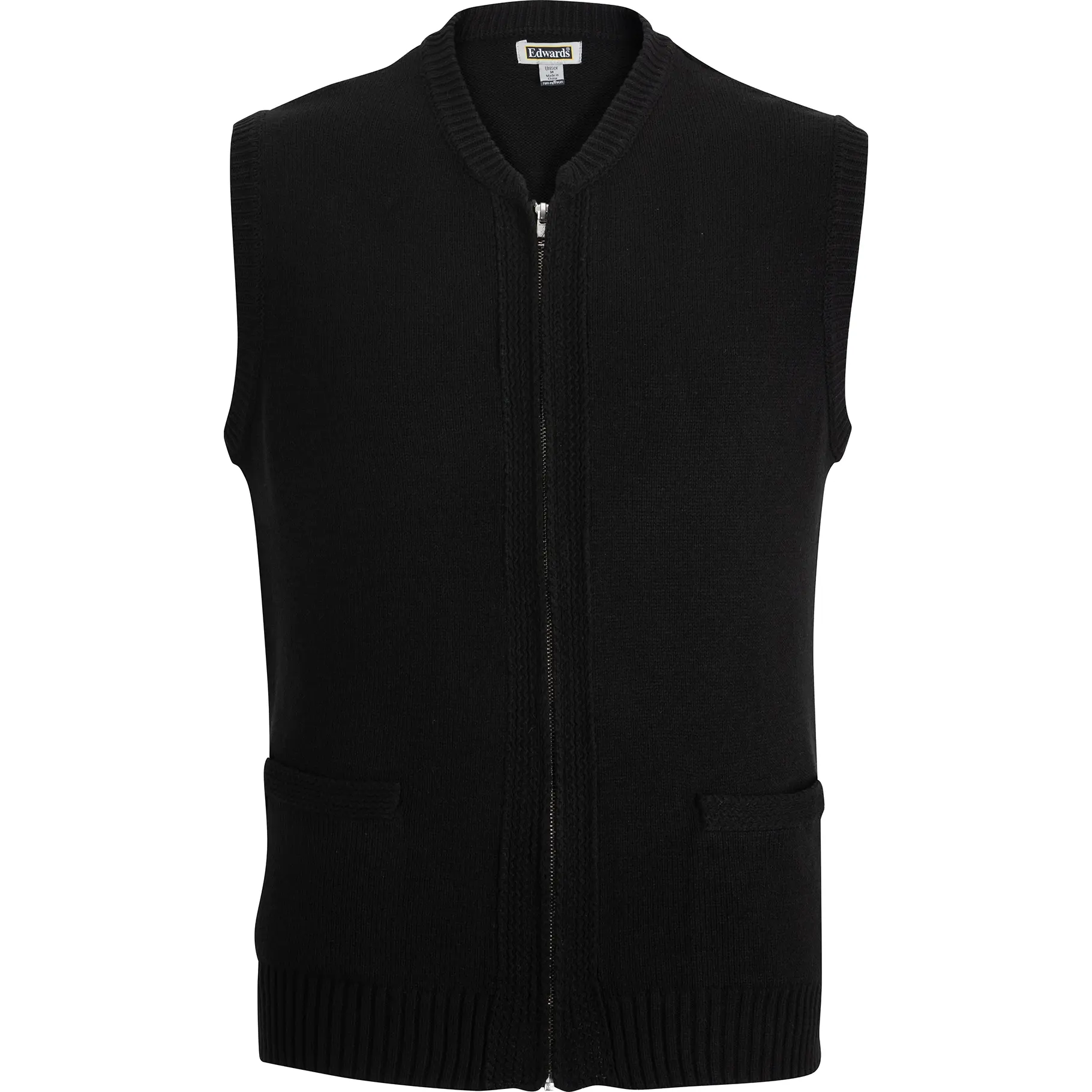 Heavyweight Acrylic Full Zip Vest