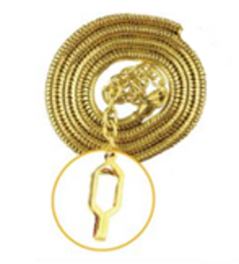 Whistle Chain w/ Epaulette Clasp