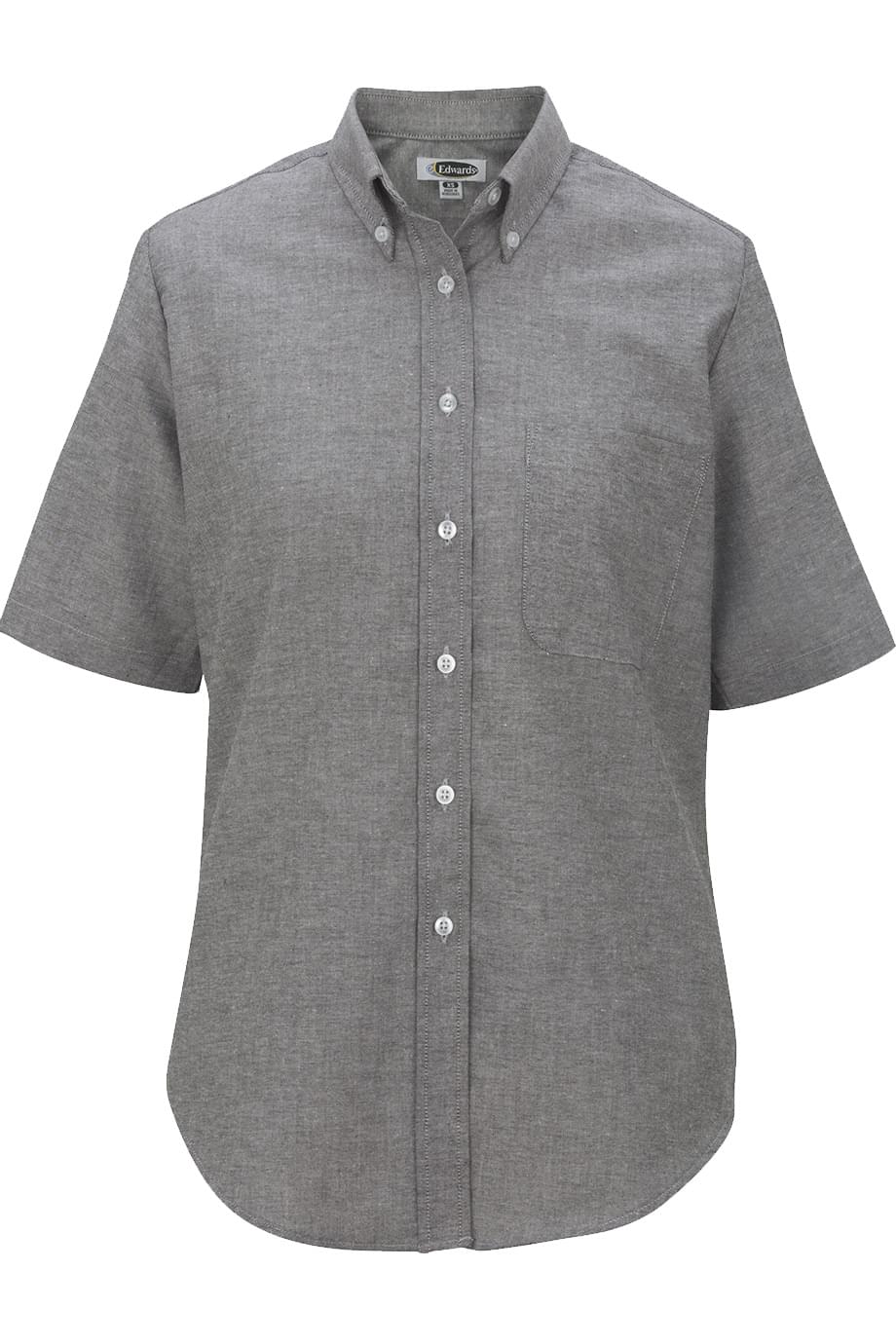 Easy Care Oxford Short Sleeve Ladies Shirt