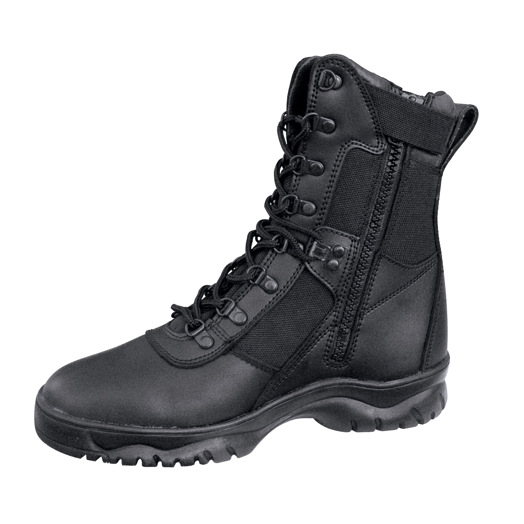 ICS Rothco Forced Entry Tactical Boot With Side Zipper - 8 Inch
