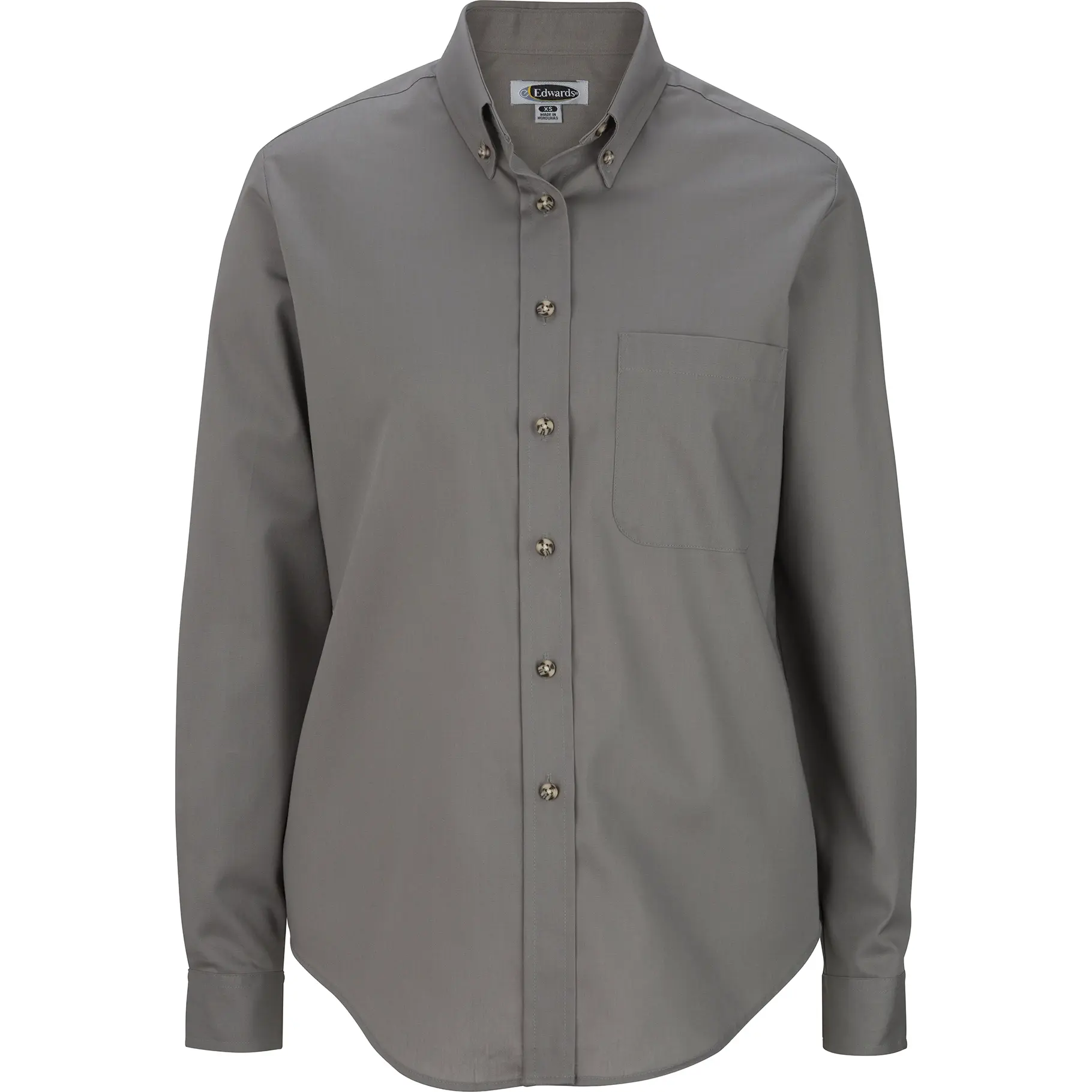 Easy Care Poplin Long-Sleeve Ladies Shirt