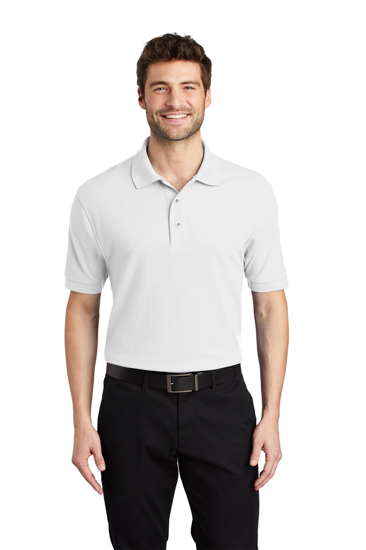 (Garda) Port Authority® Silk Touch™ Polo