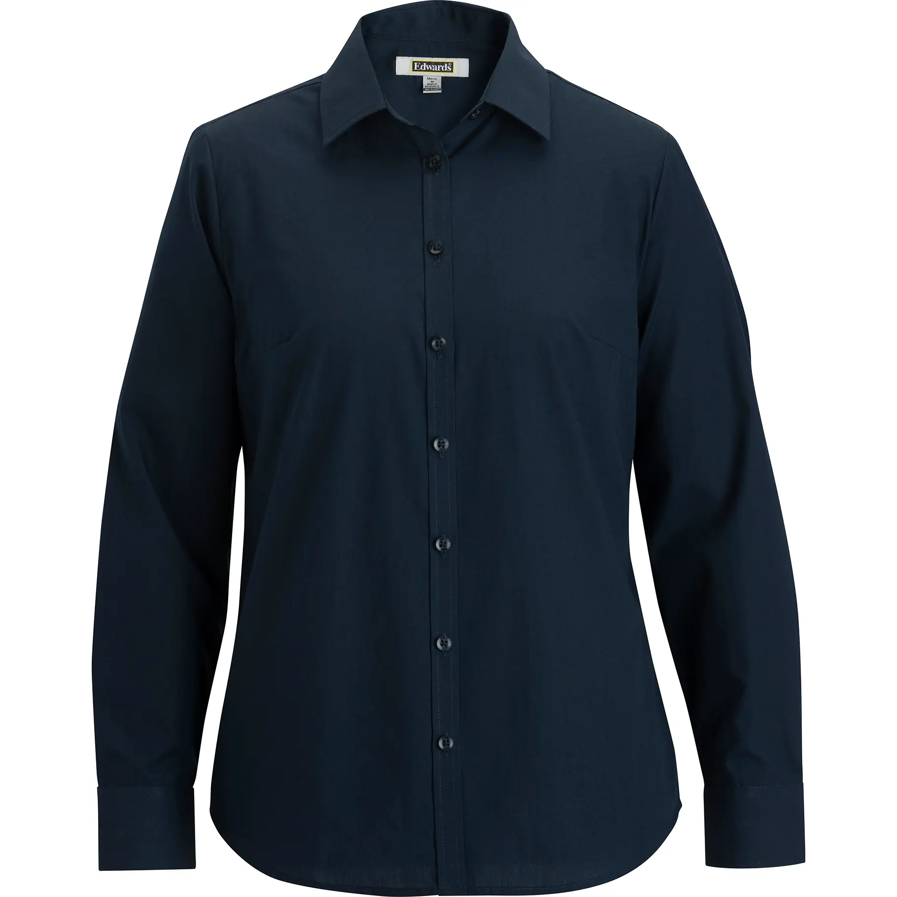 Essential Broadcloth Long Sleeve Ladies Shirt