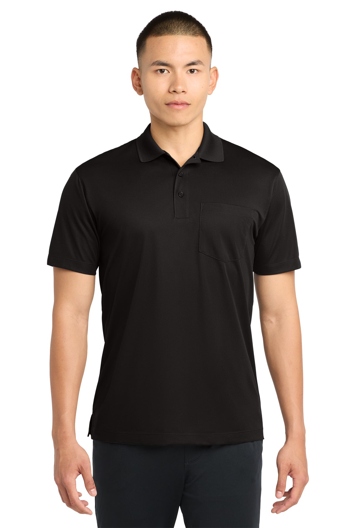 Sport-Tek® Micropique Sport-Wick® Pocket Polo