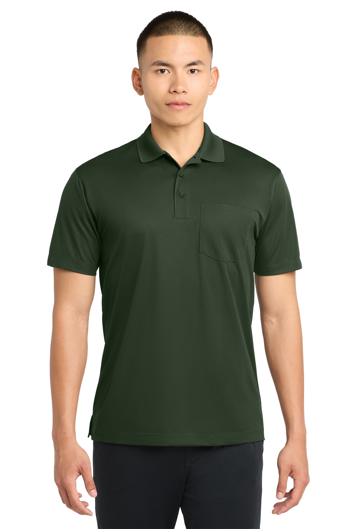 Sport-Tek® Micropique Sport-Wick® Pocket Polo