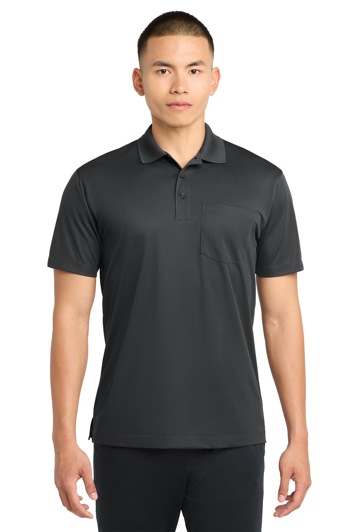 Sport-Tek® Micropique Sport-Wick® Pocket Polo