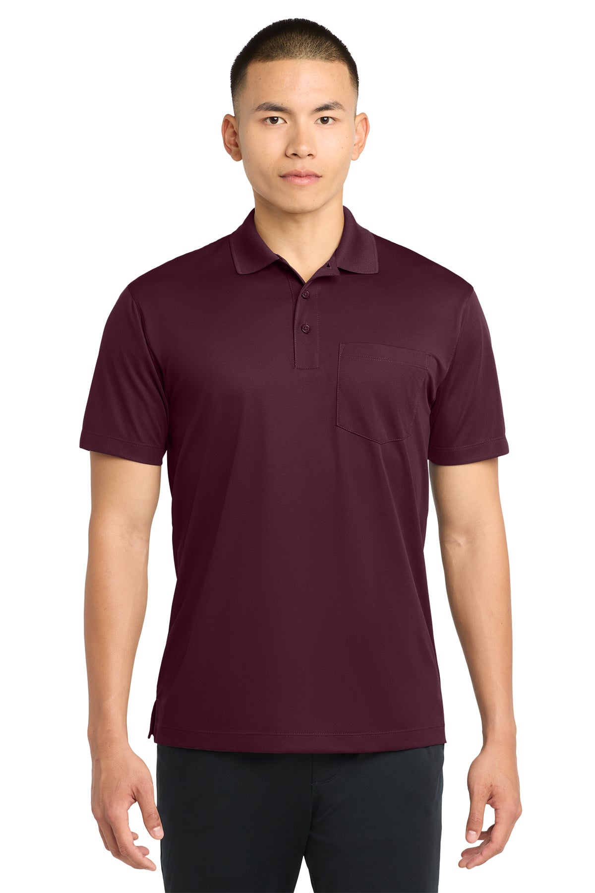Sport-Tek® Micropique Sport-Wick® Pocket Polo