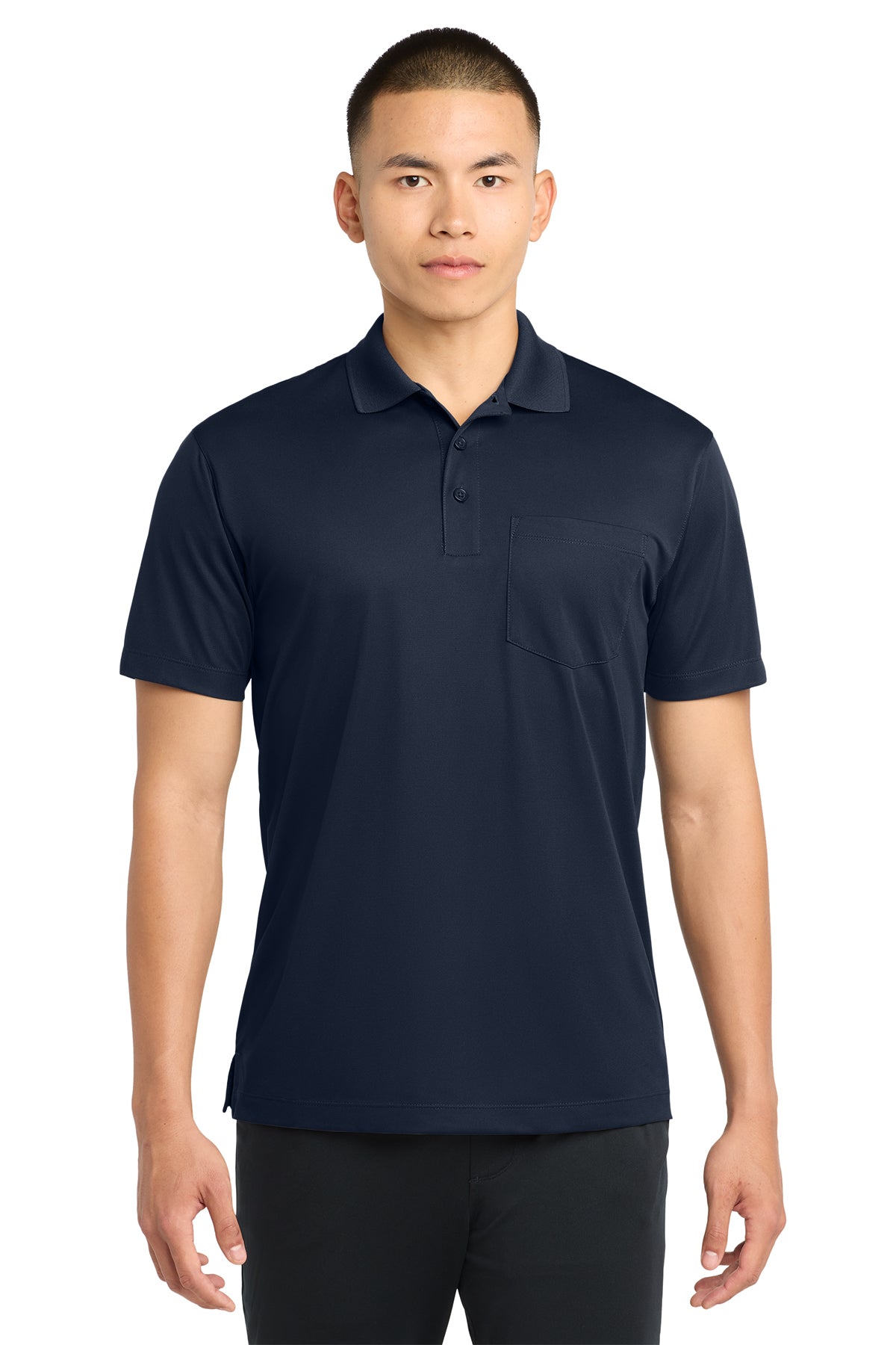 Sport-Tek® Micropique Sport-Wick® Pocket Polo
