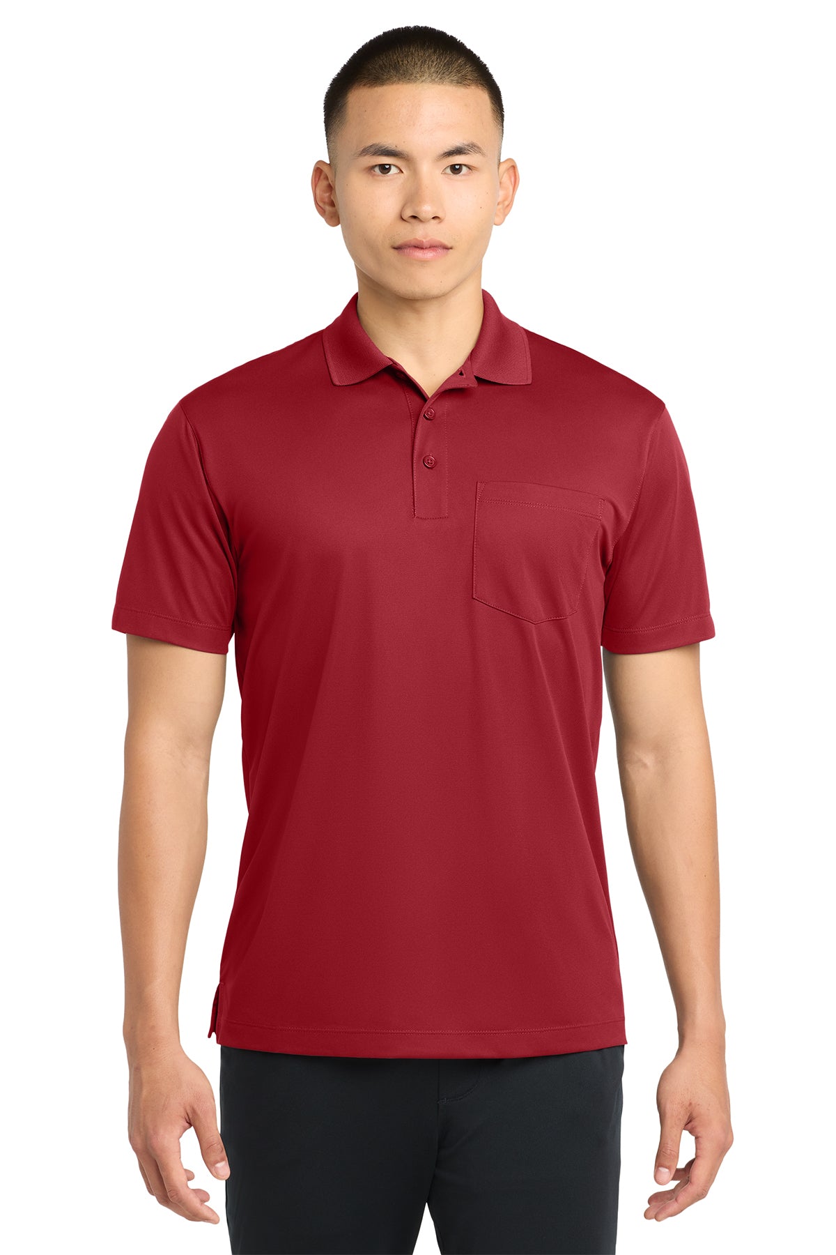 Sport-Tek® Micropique Sport-Wick® Pocket Polo