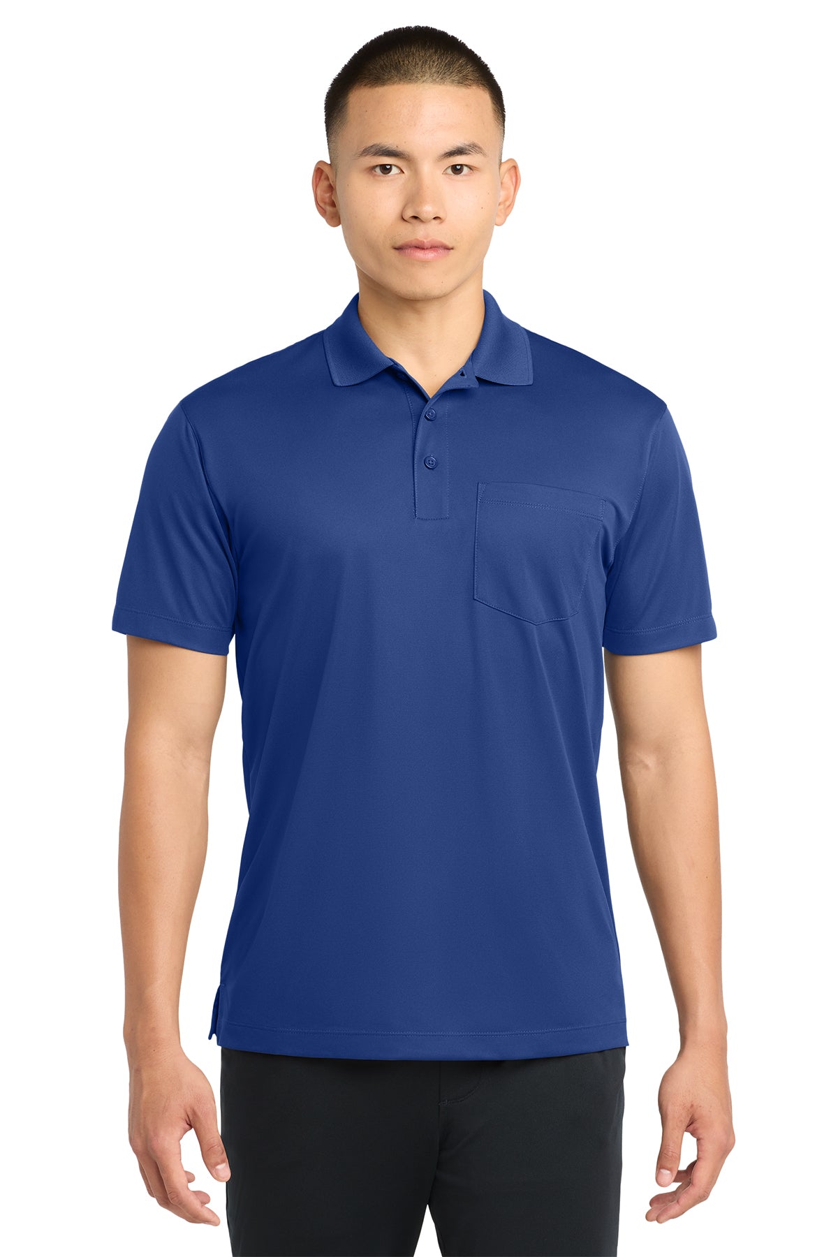 Sport-Tek® Micropique Sport-Wick® Pocket Polo