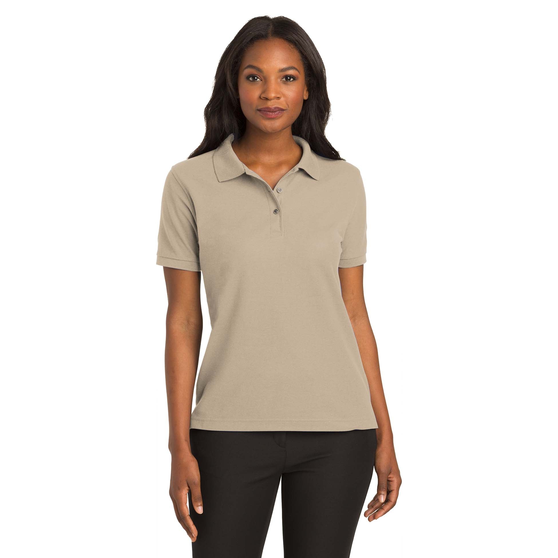 Port Authority® Women's Silk Touch™ Polo