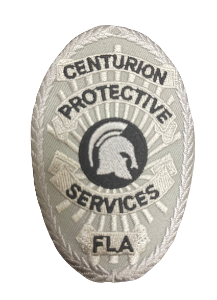 Patch (Centurion Protective Services) in Silver