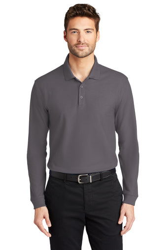Port Authority® Long Sleeve Core Classic Pique Polo