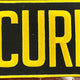 MER Patch (Security) Gold on Black