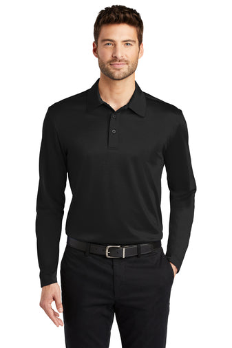 Port Authority® Silk Touch™ Performance Long Sleeve Polo