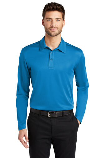 Port Authority® Silk Touch™ Performance Long Sleeve Polo