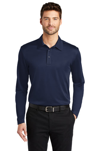 Port Authority® Silk Touch™ Performance Long Sleeve Polo