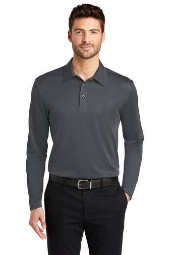 Port Authority® Silk Touch™ Performance Long Sleeve Polo