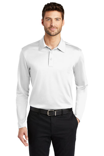 Port Authority® Silk Touch™ Performance Long Sleeve Polo