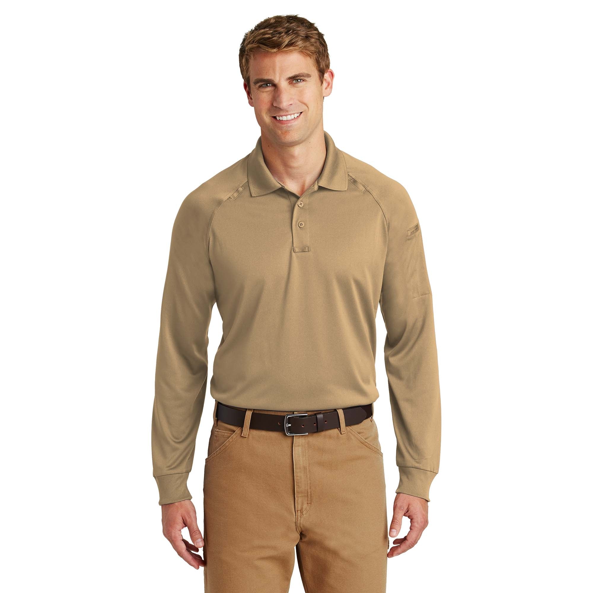 NS CornerStone® Select Long Sleeve Snag-Proof Tactical Polo