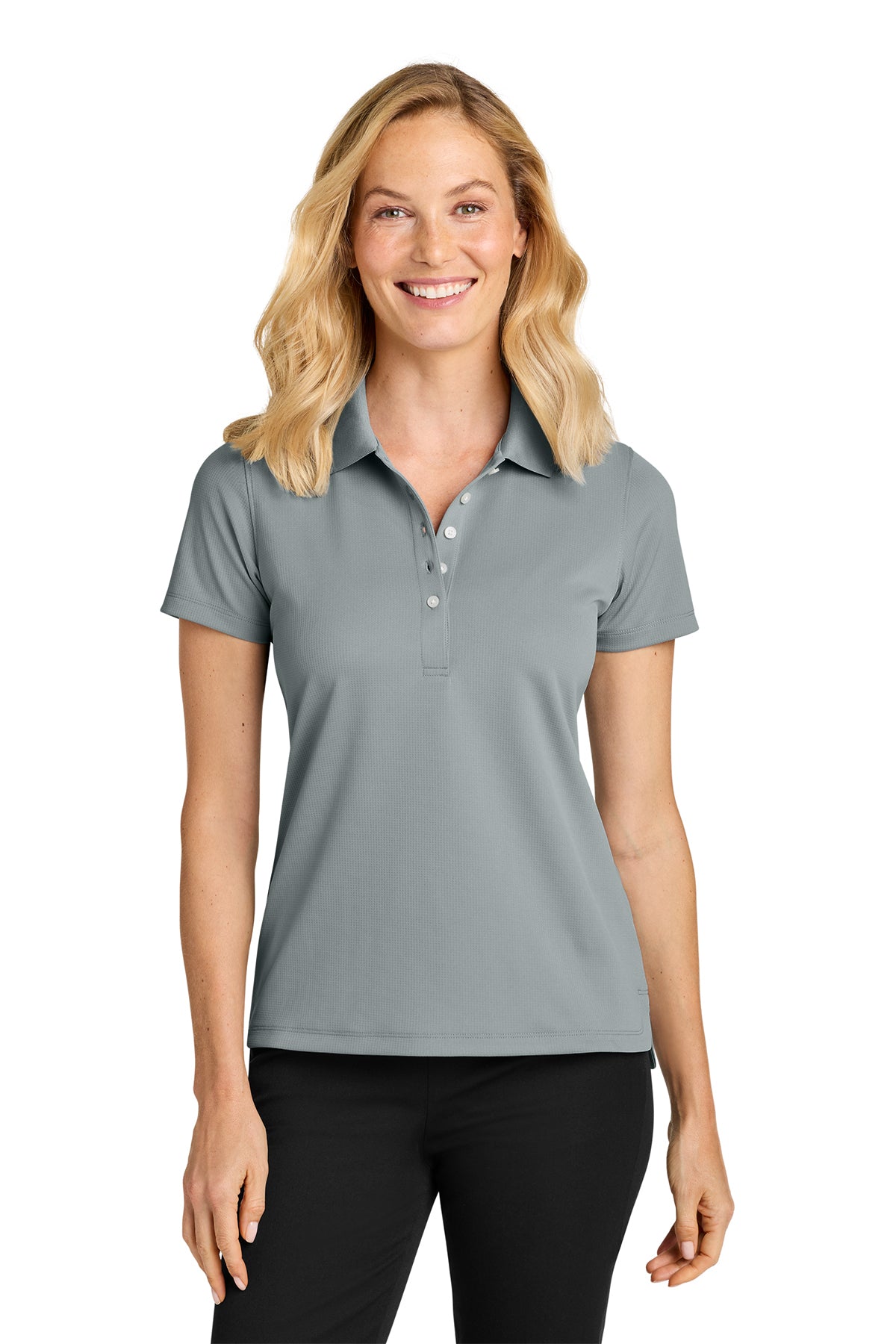 Port Authority® Women’s Dry Zone® Stain-Release Grid Polo