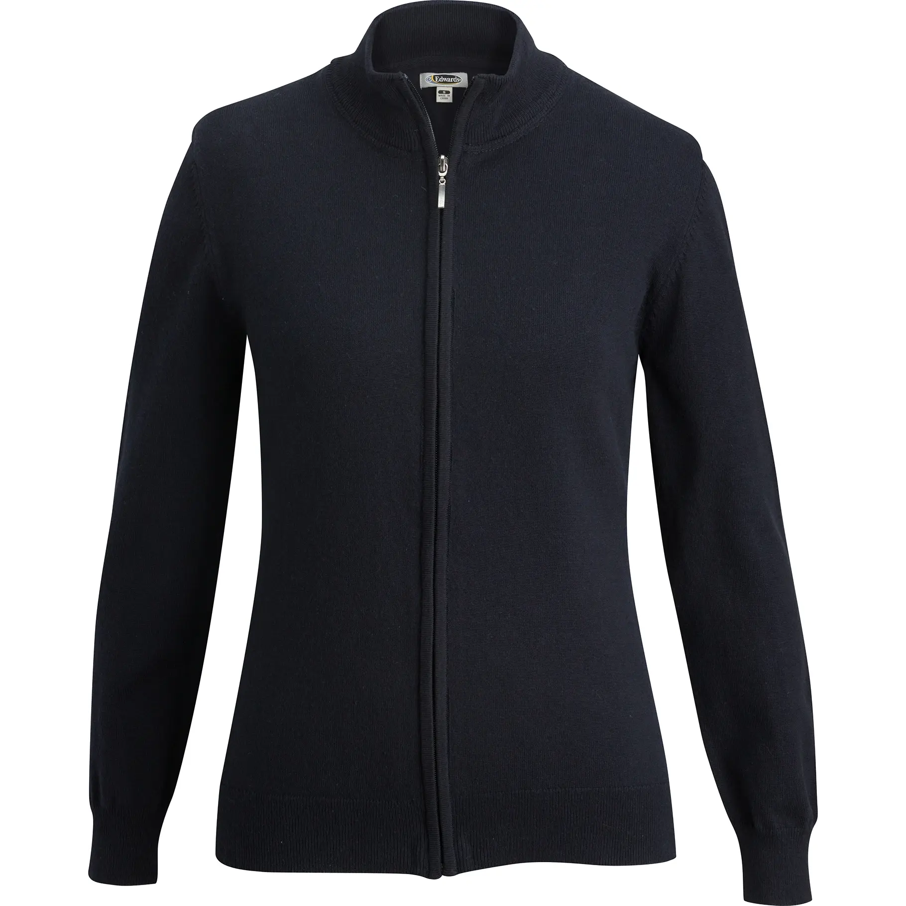 Tri Blend Ladies Full Zip Cardigan