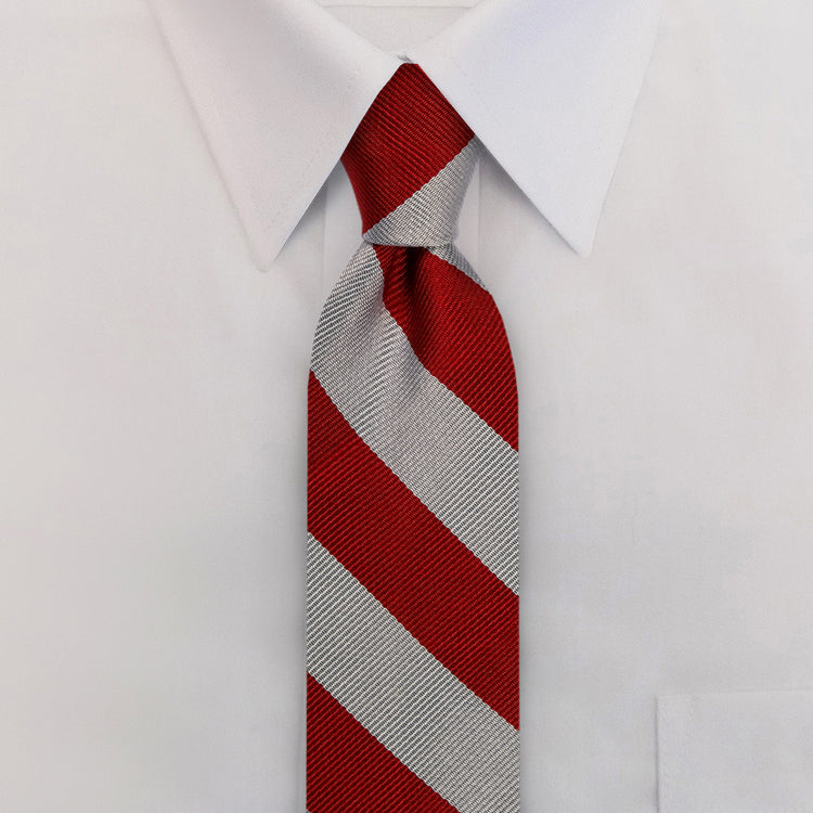 Stripe Clip-On Necktie