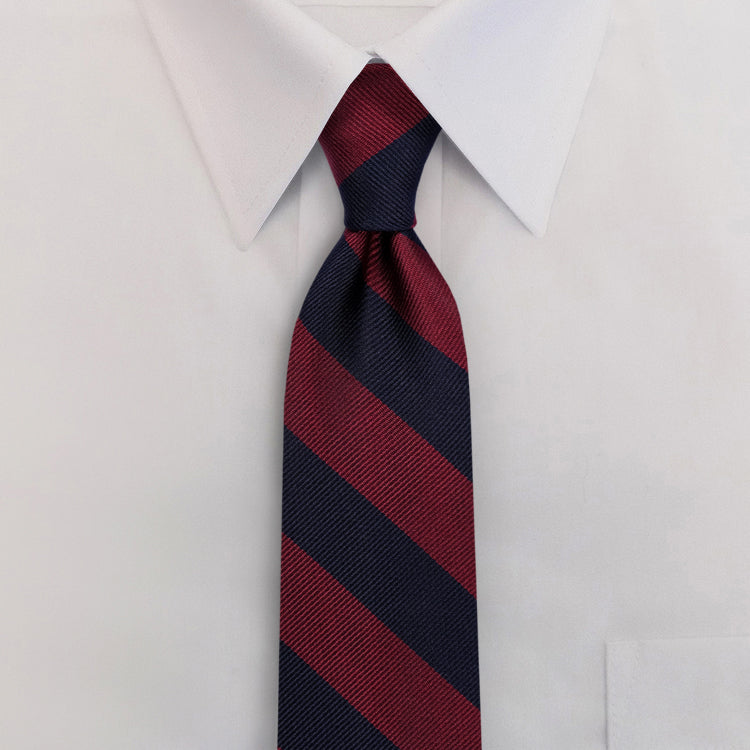Stripe Clip-On Necktie