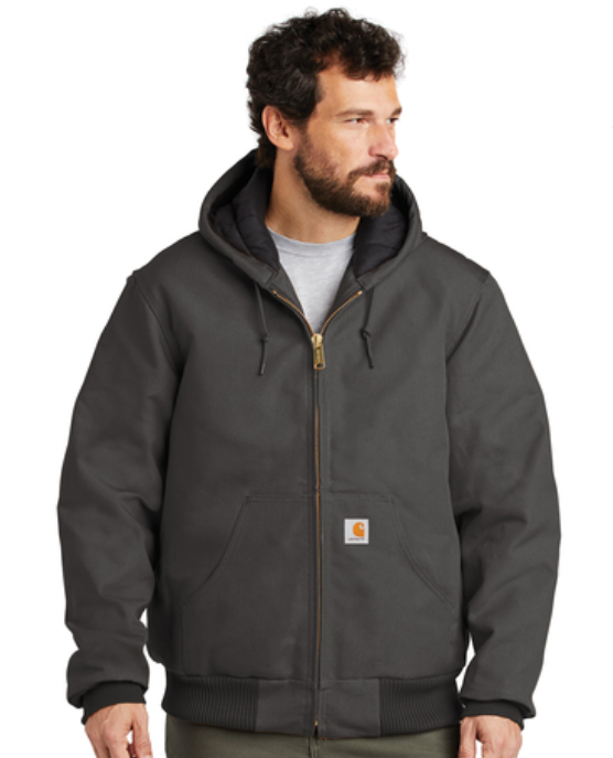 DPW Carhartt® Quilted-Flannel-Lined Duck Active Jacket