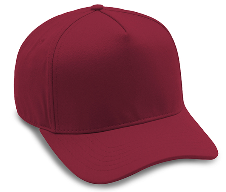 Deluxe 5 Panel Constructed Cotton Twill Cap