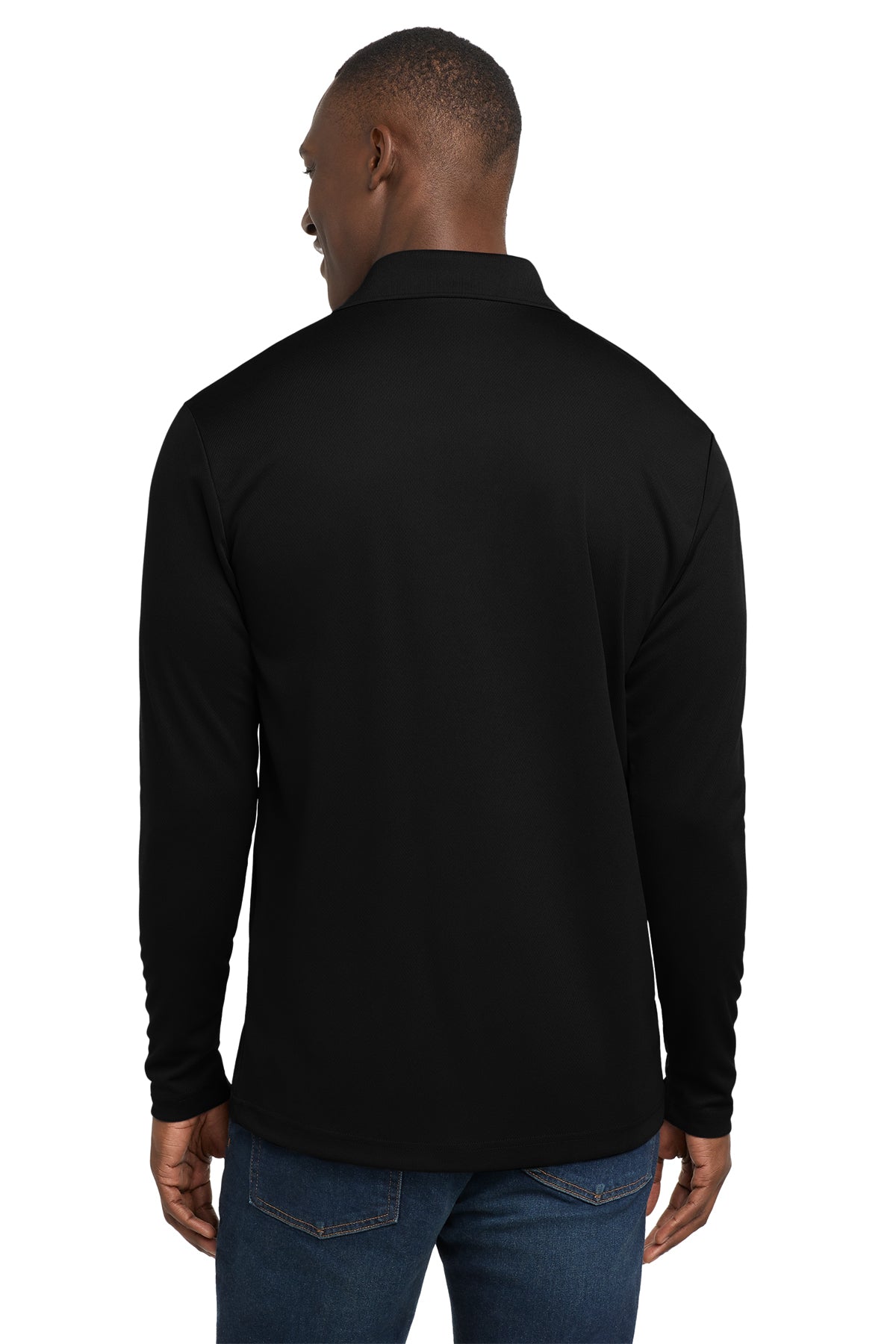Sport-Tek ® PosiCharge ® RacerMesh ® Long Sleeve Polo