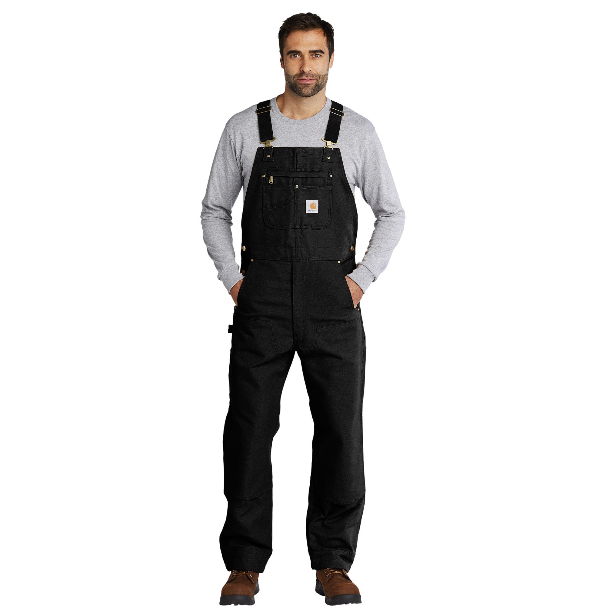 Carhartt® Duck Unlined Bib Overalls