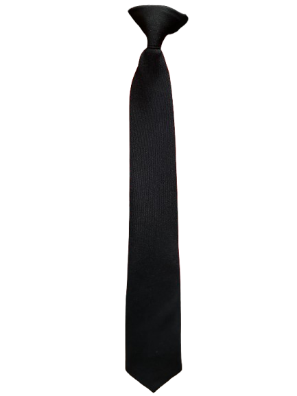 One Color Clip-On Tie